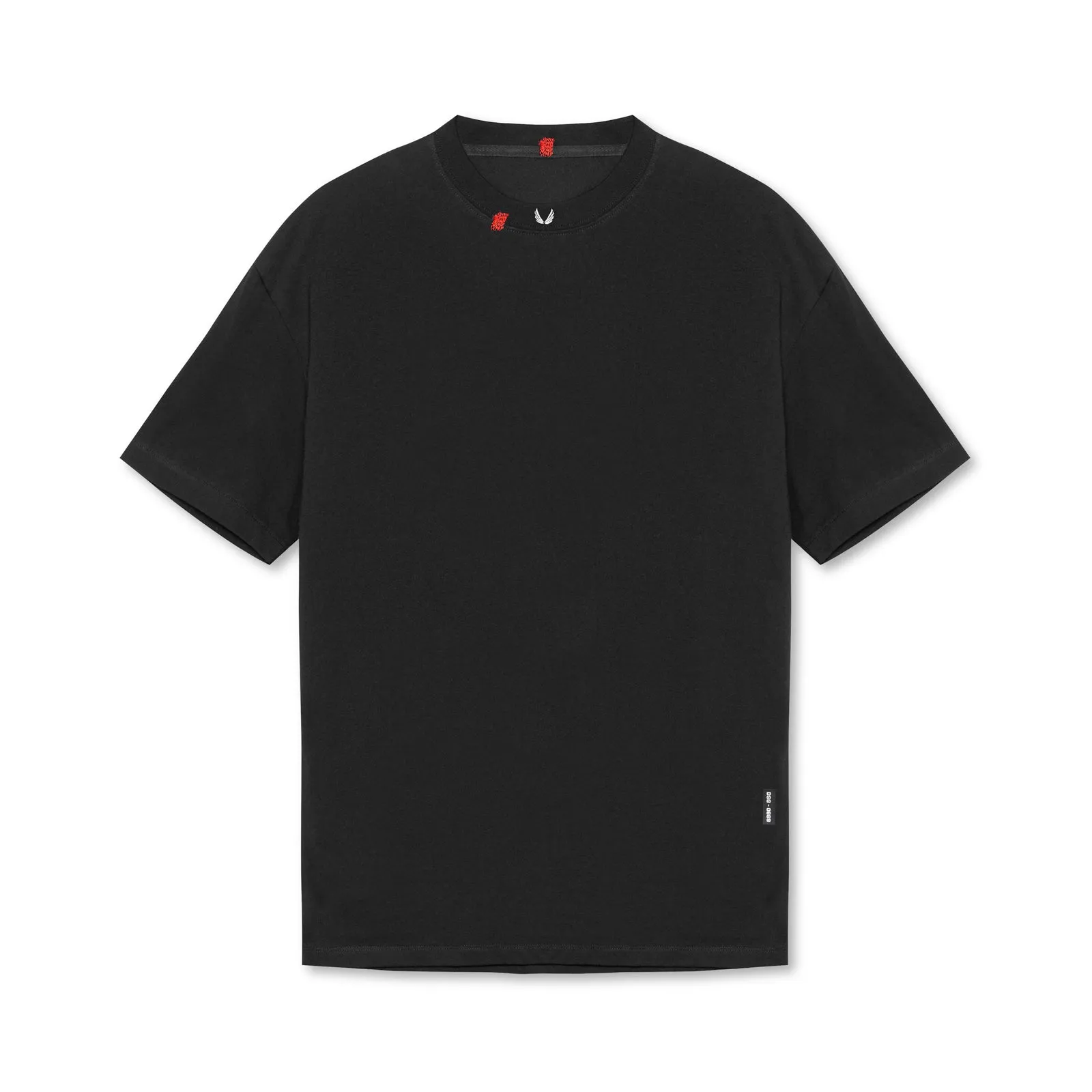 0669. Technical Essentials Relaxed Tee - Black