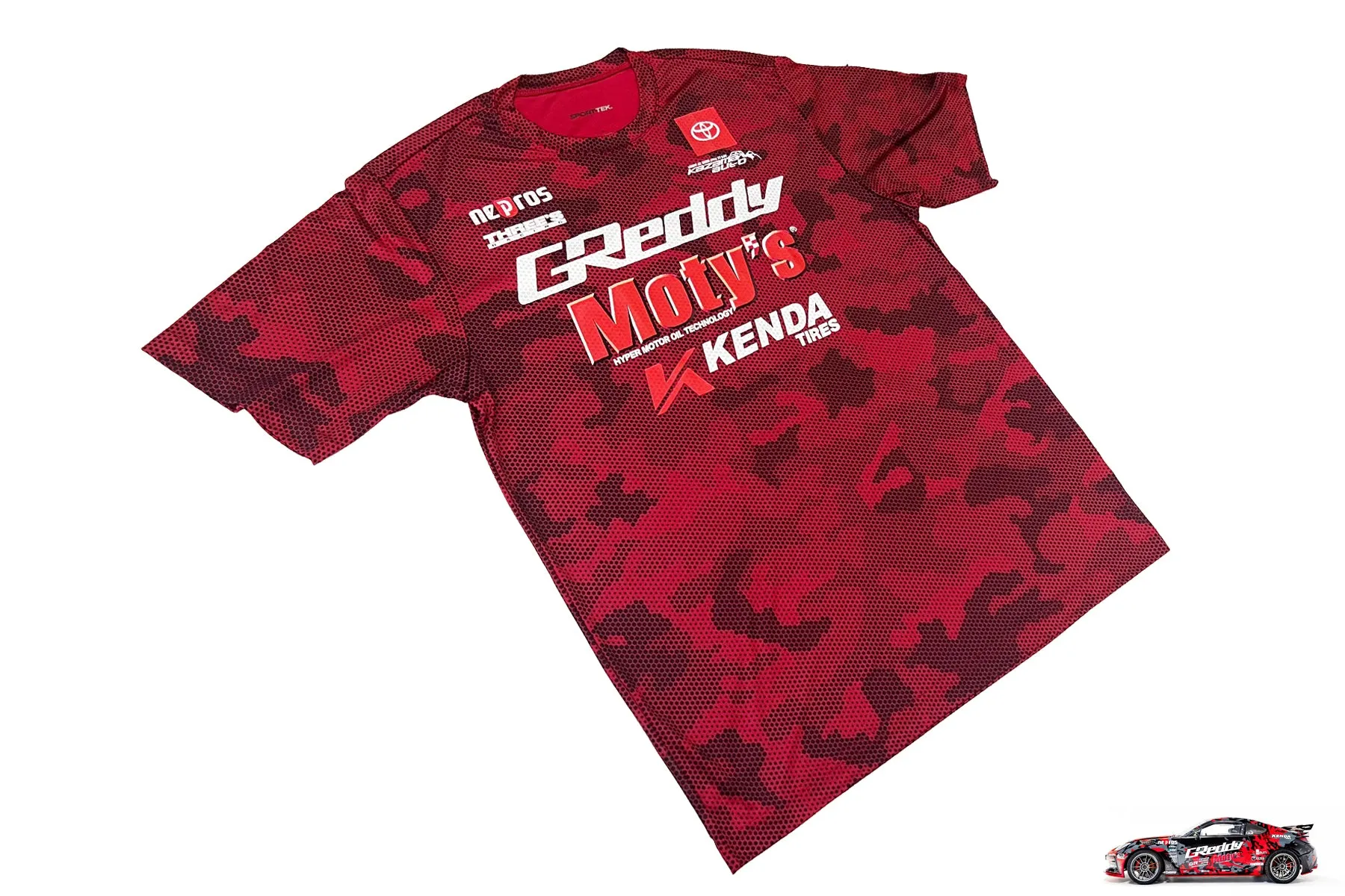 2024 K.Gushi Team Dri-Fit Tee(s)  - Camo Red