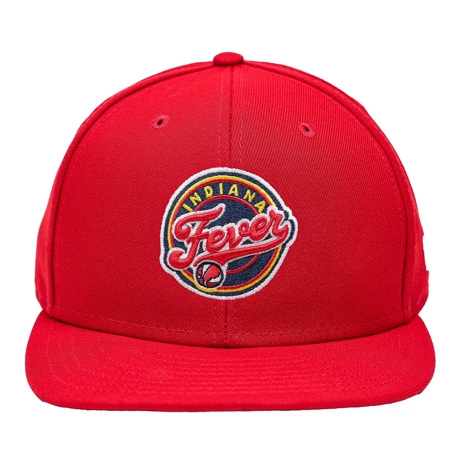 Adult Indiana Fever Primary Logo 9Fifty Hat in Red by New Era