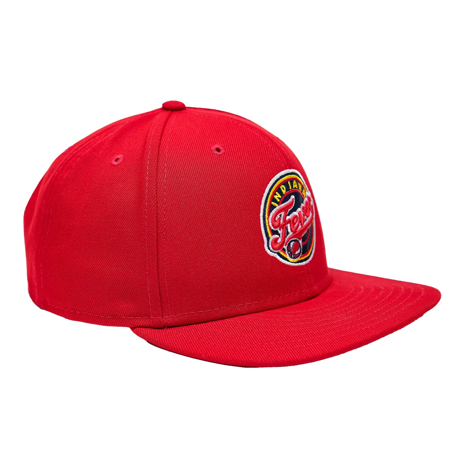 Adult Indiana Fever Primary Logo 9Fifty Hat in Red by New Era