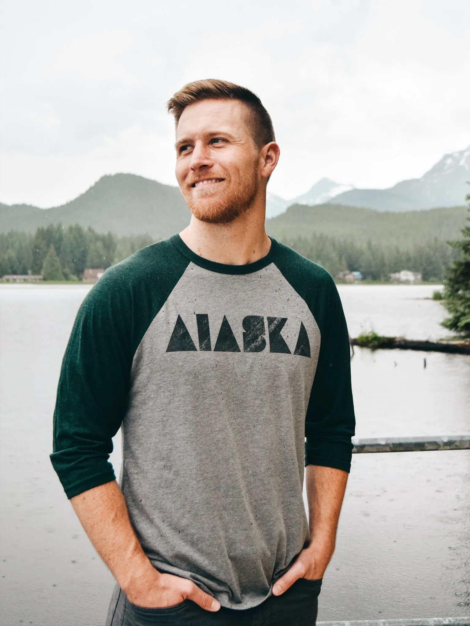 Alaska Retro Baseball Tee - Unisex