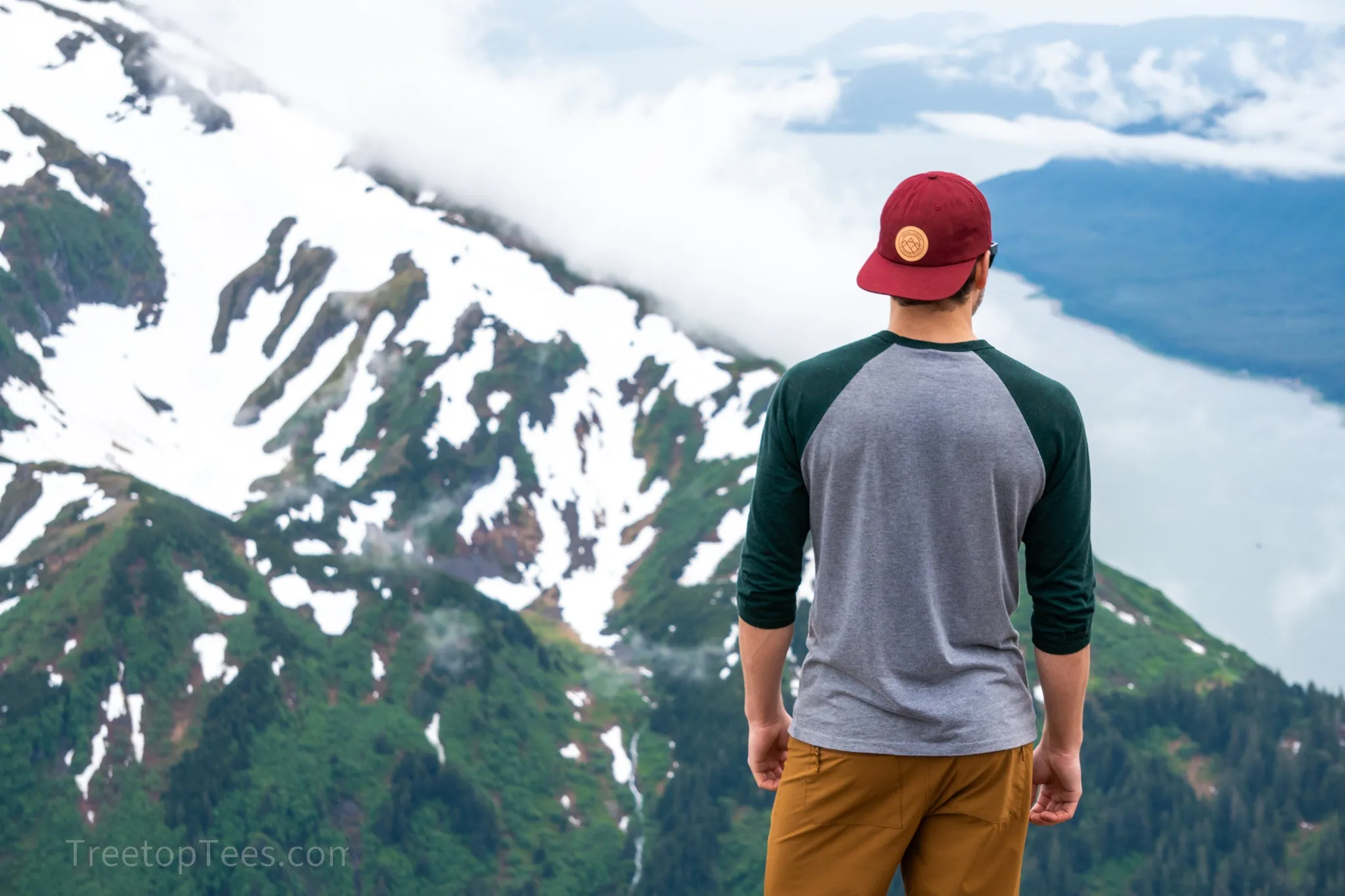 Alaska Retro Baseball Tee - Unisex