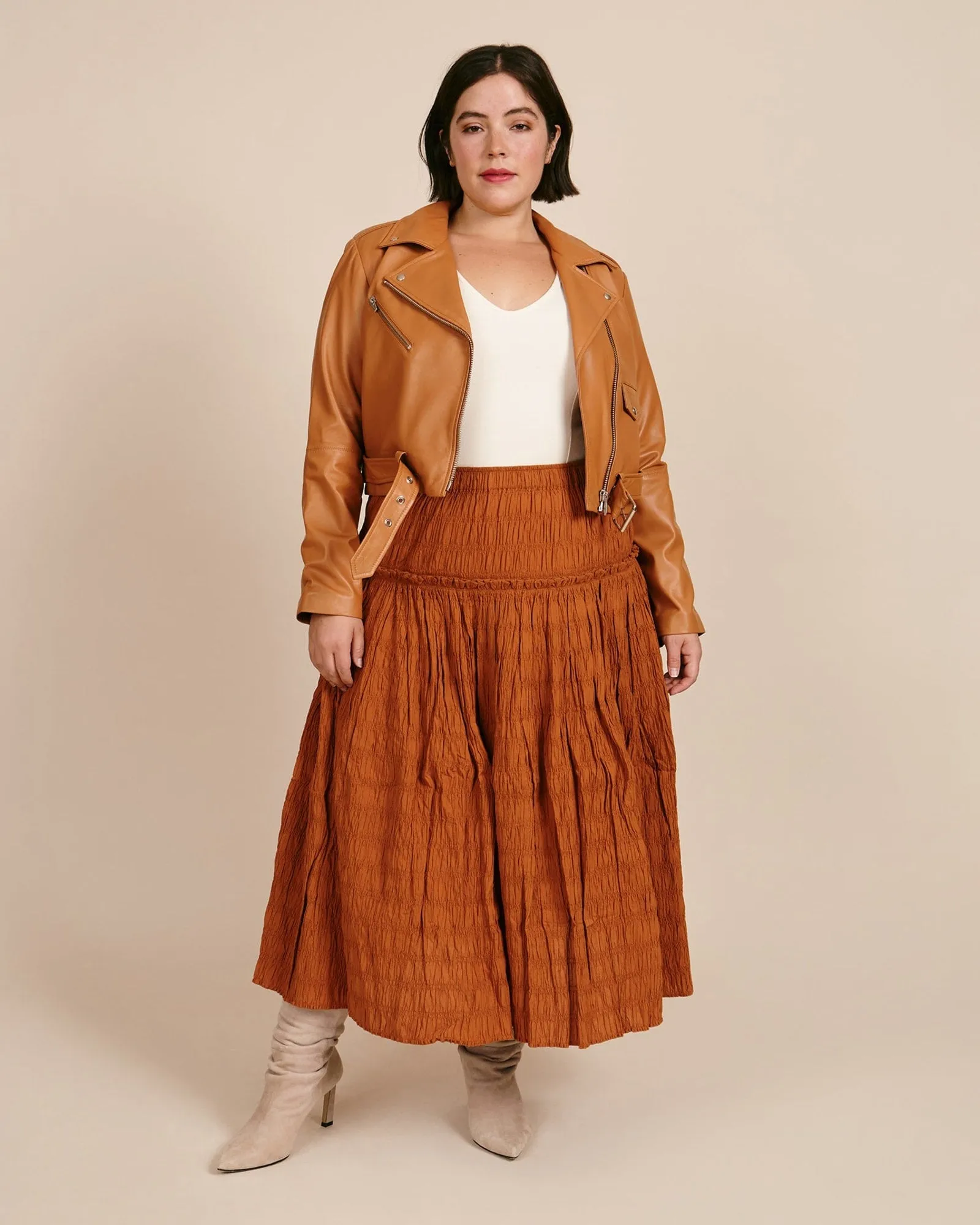 Alejandra Skirt | Rust