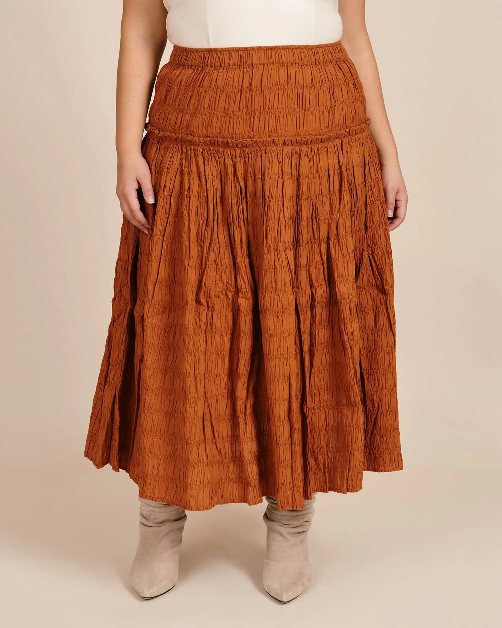 Alejandra Skirt | Rust