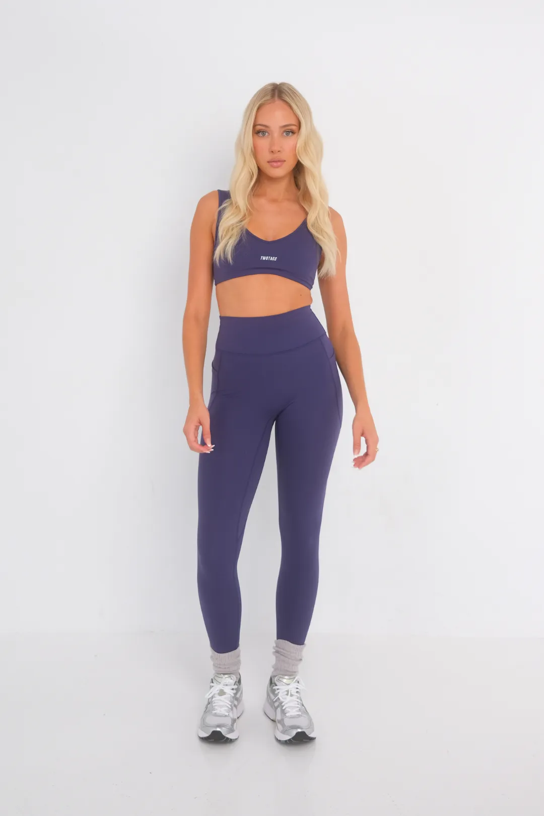 Alpine Pocket Leggings - Grape