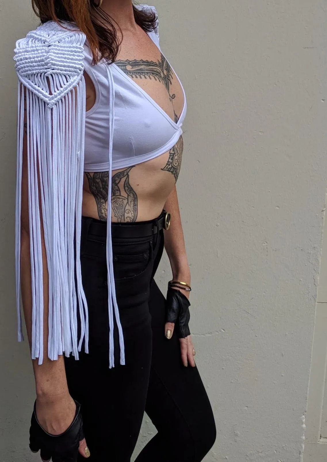 Amaterasu Fringe Top (2 colors)