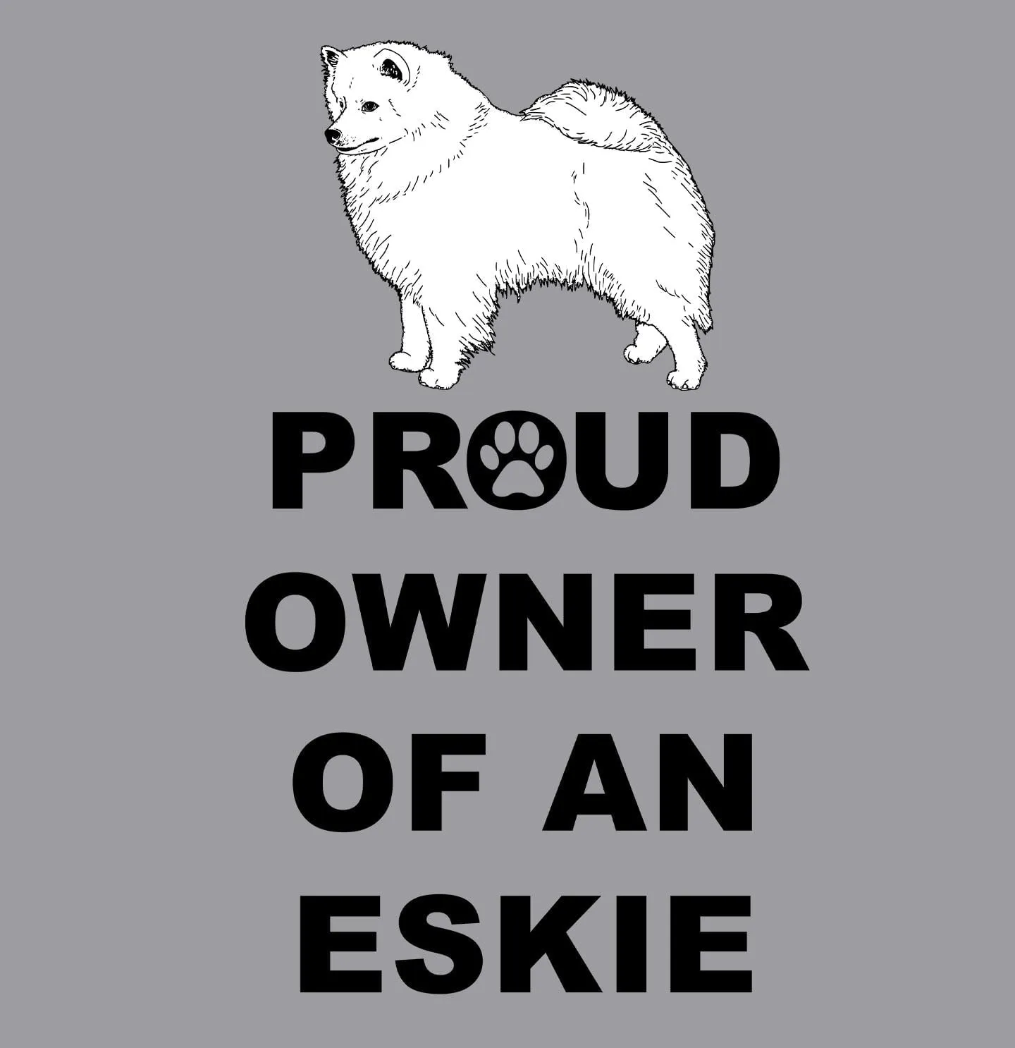 American Eskimo Dog Proud Owner - Adult Unisex Hoodie Sweatshirt