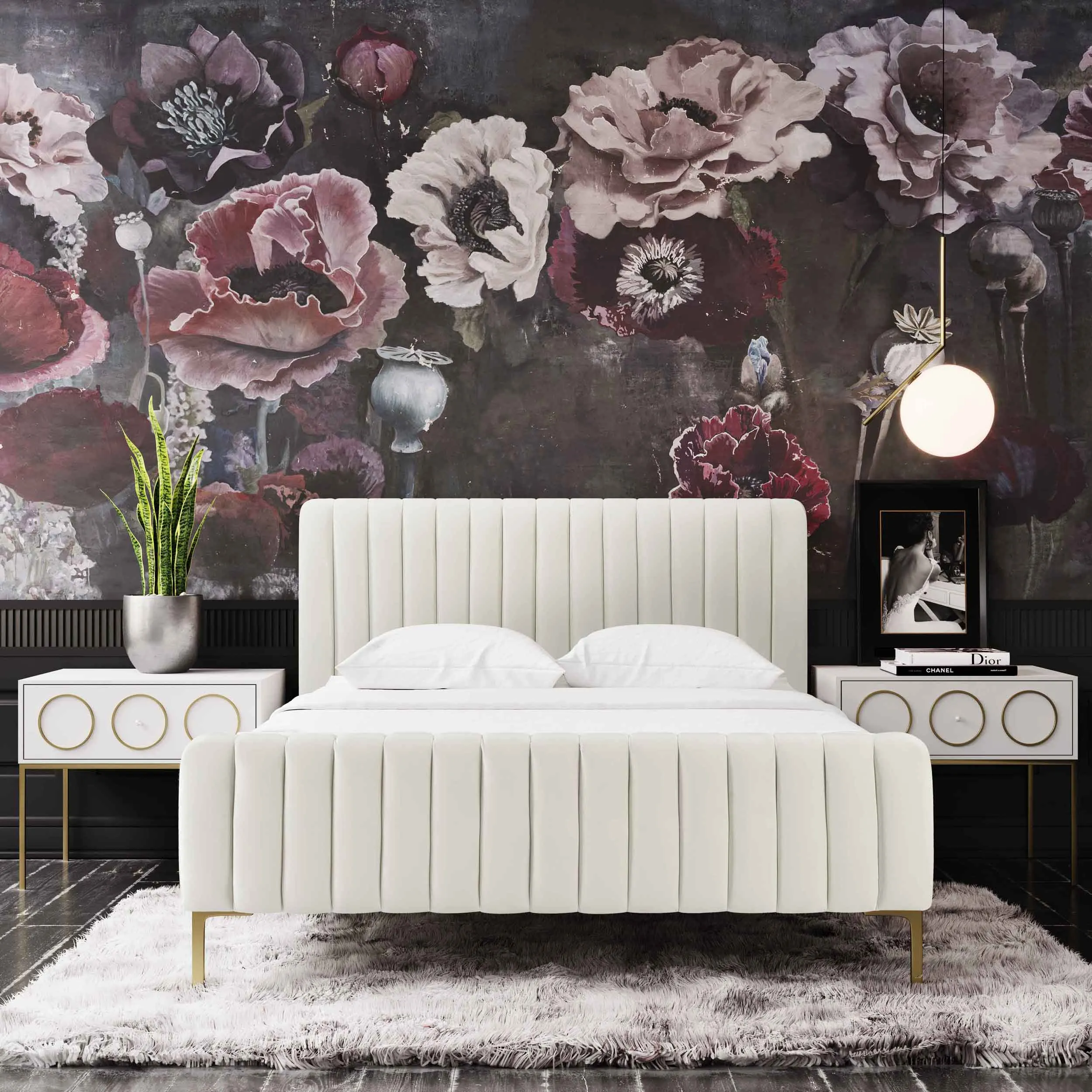 Angela Bed, Cream