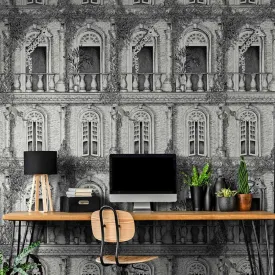 Animal Architecture Wallpaper - Grey - Brand Mckenzie