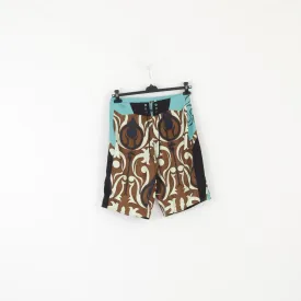 Animal Men S Shorts Brown Green Vintage Graphic Swimwear Board Bermuda