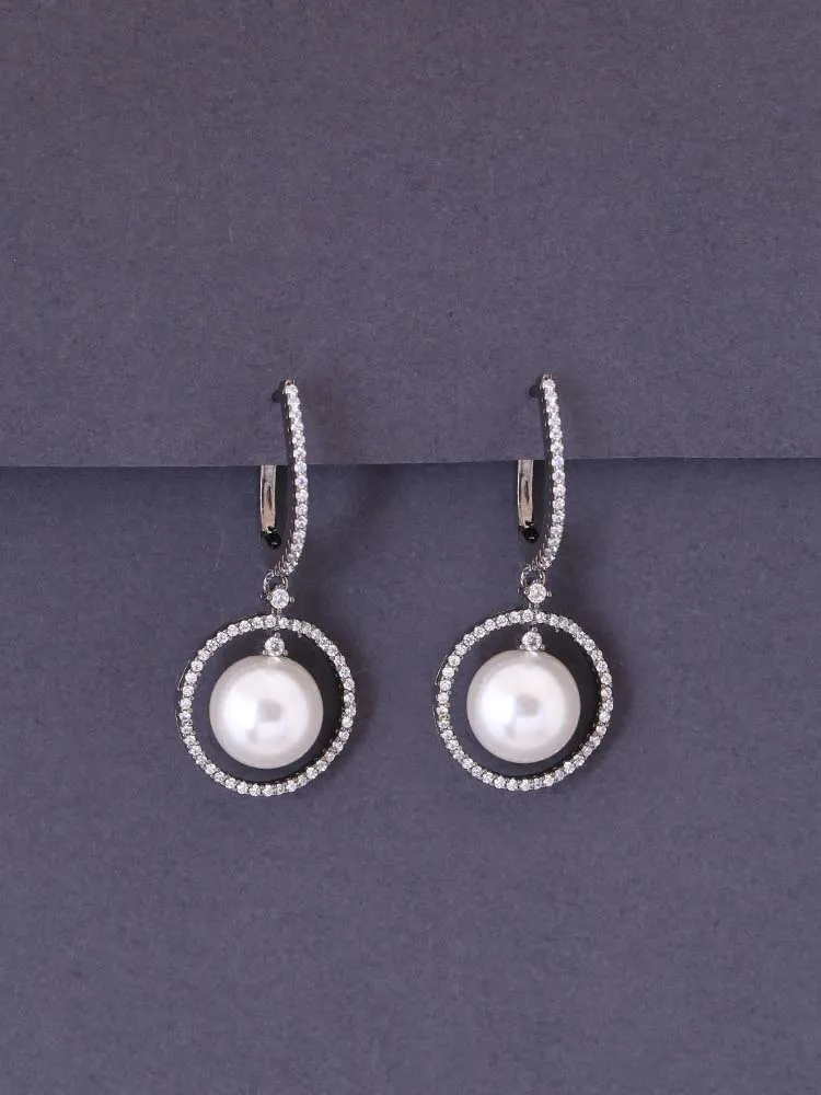 Antique Clemence Zirconia Danglers