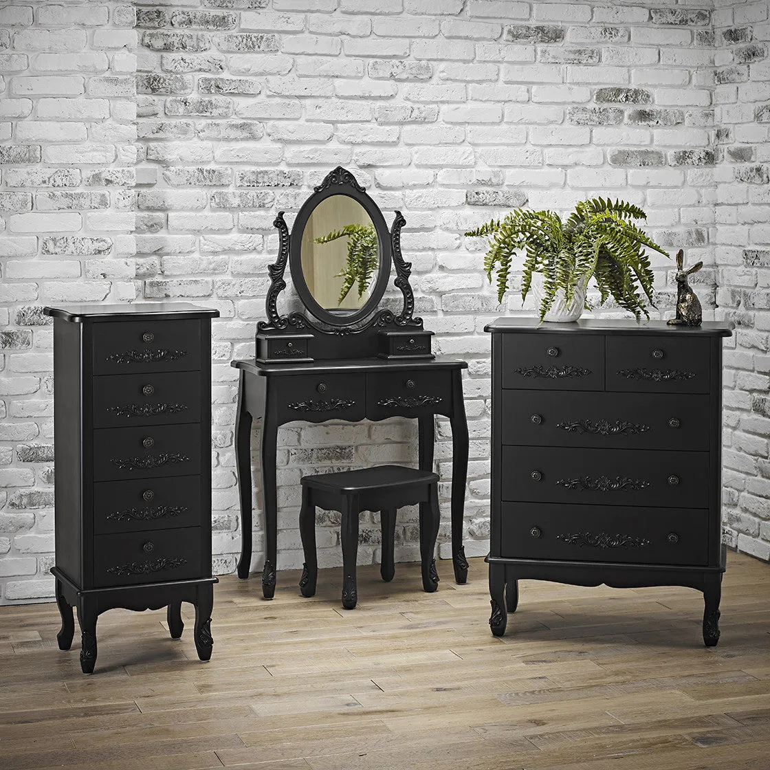 Antoinette Black Dressing Table