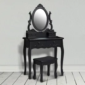 Antoinette Black Dressing Table