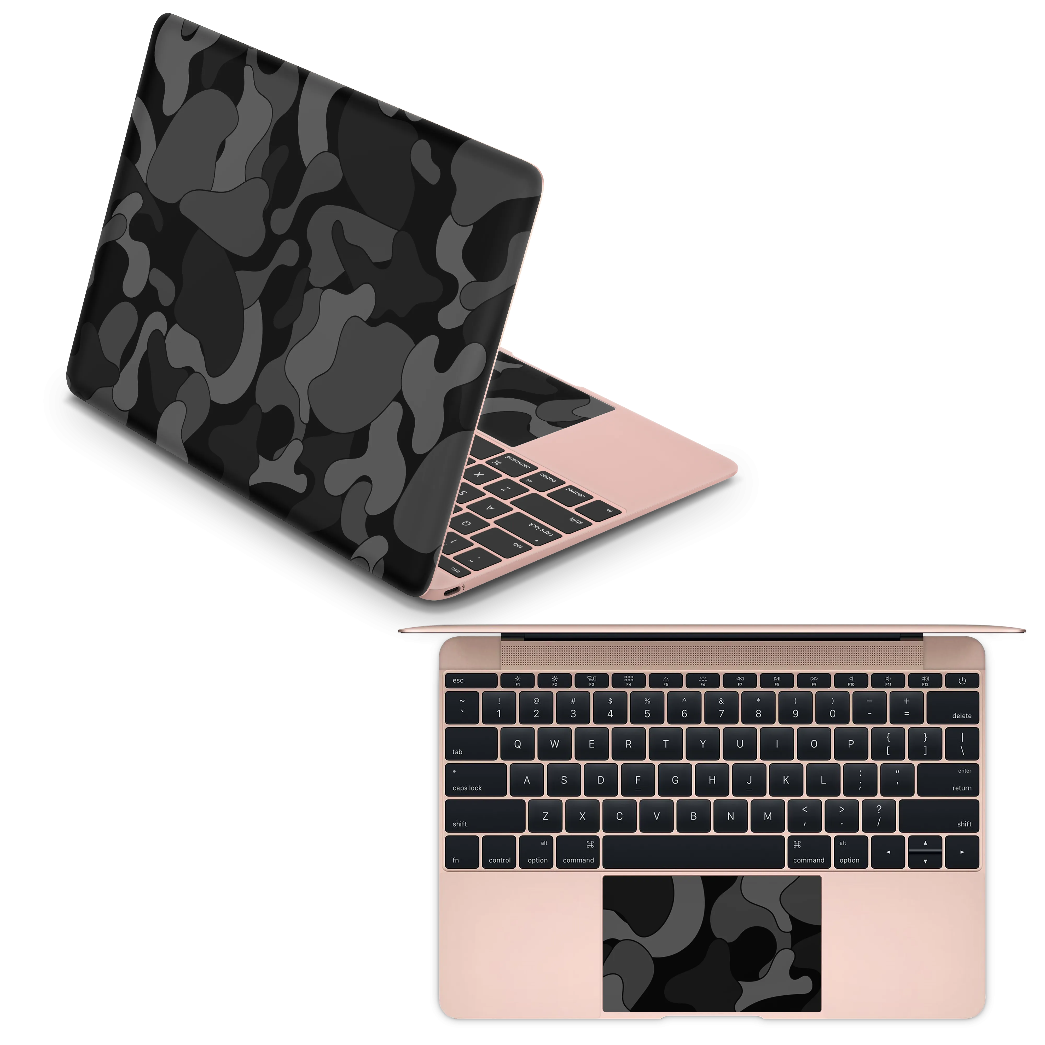 Apple MacBook Skin Ape Black Camo