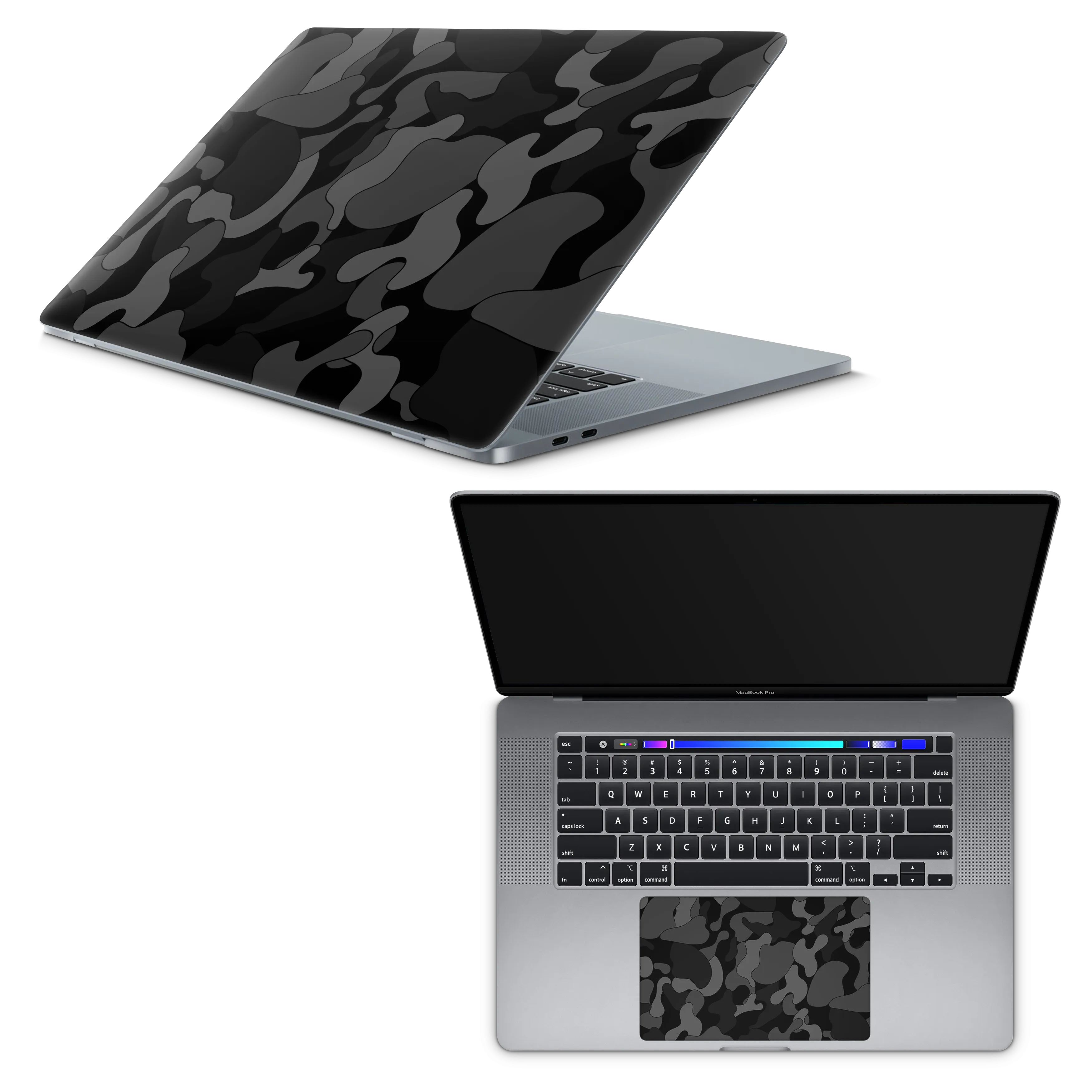 Apple MacBook Skin Ape Black Camo