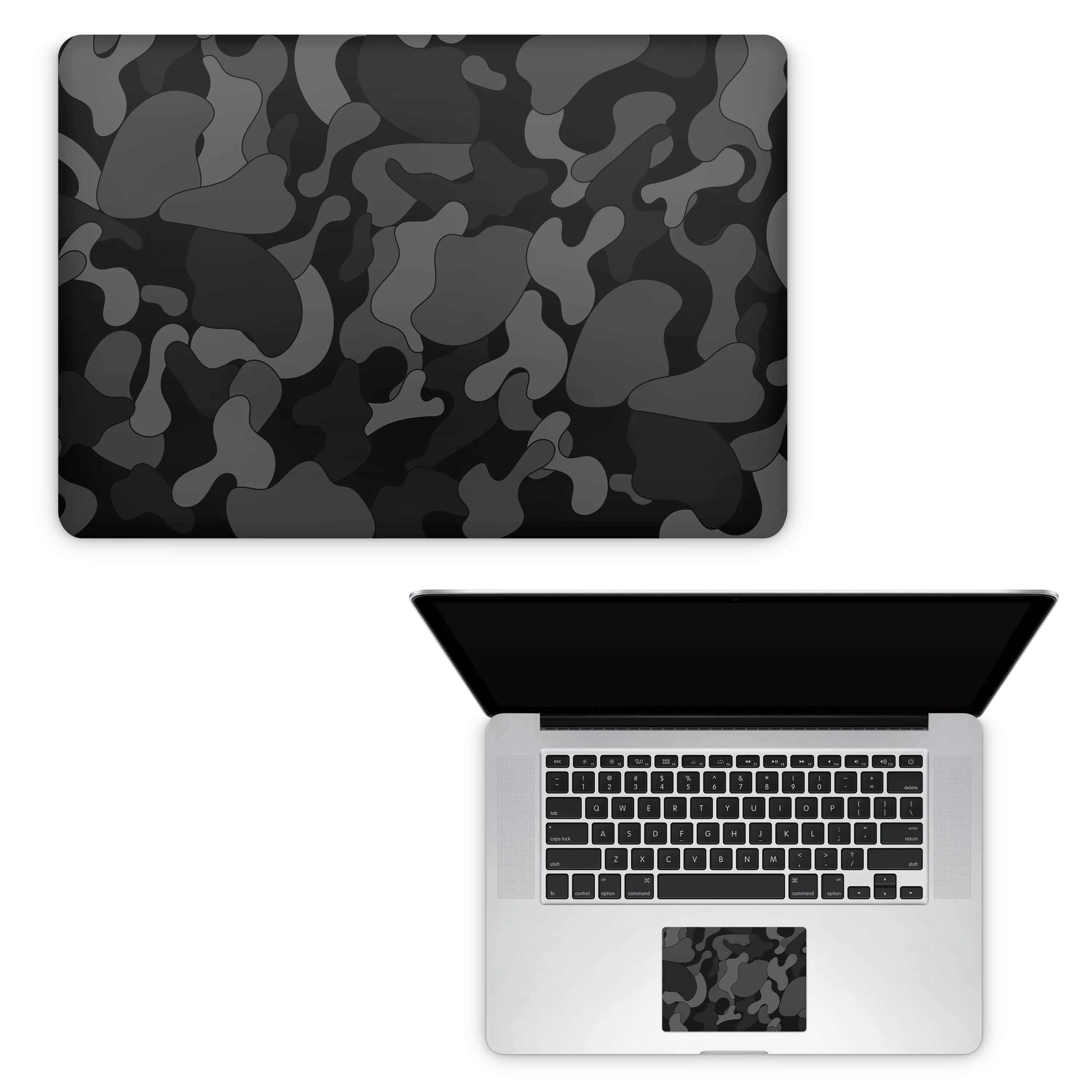 Apple MacBook Skin Ape Black Camo