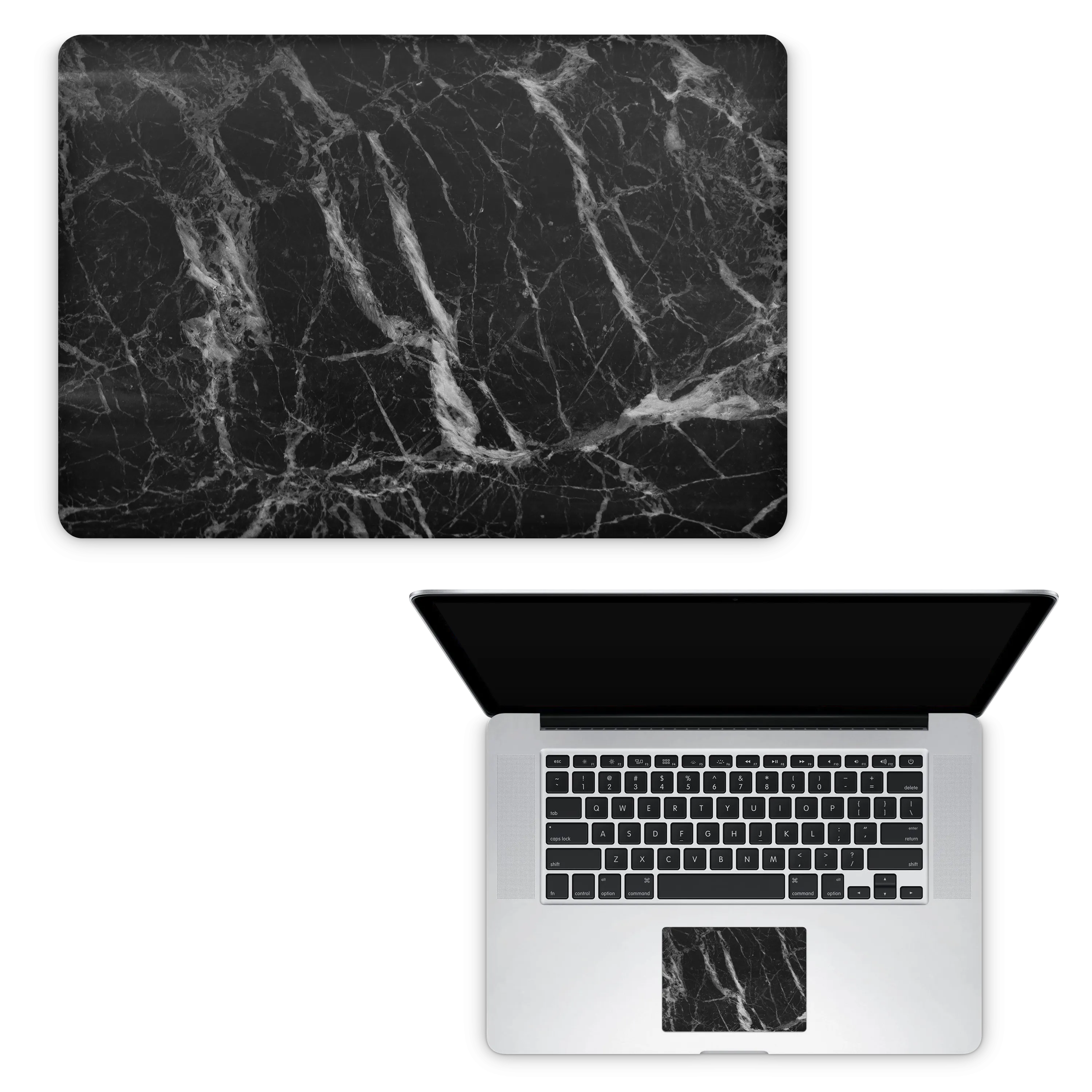 Apple MacBook Skin Black Marble