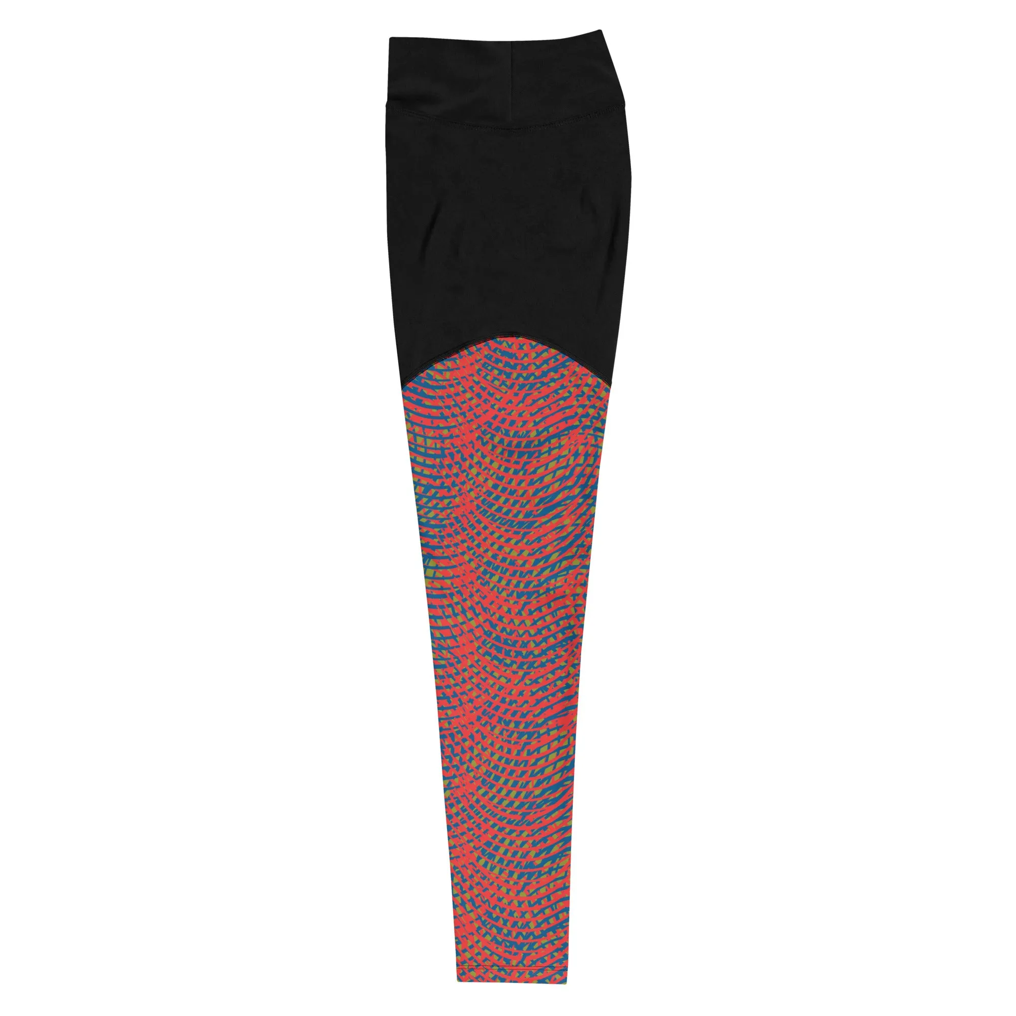 Arc Series Geometric lines Sports Leggings