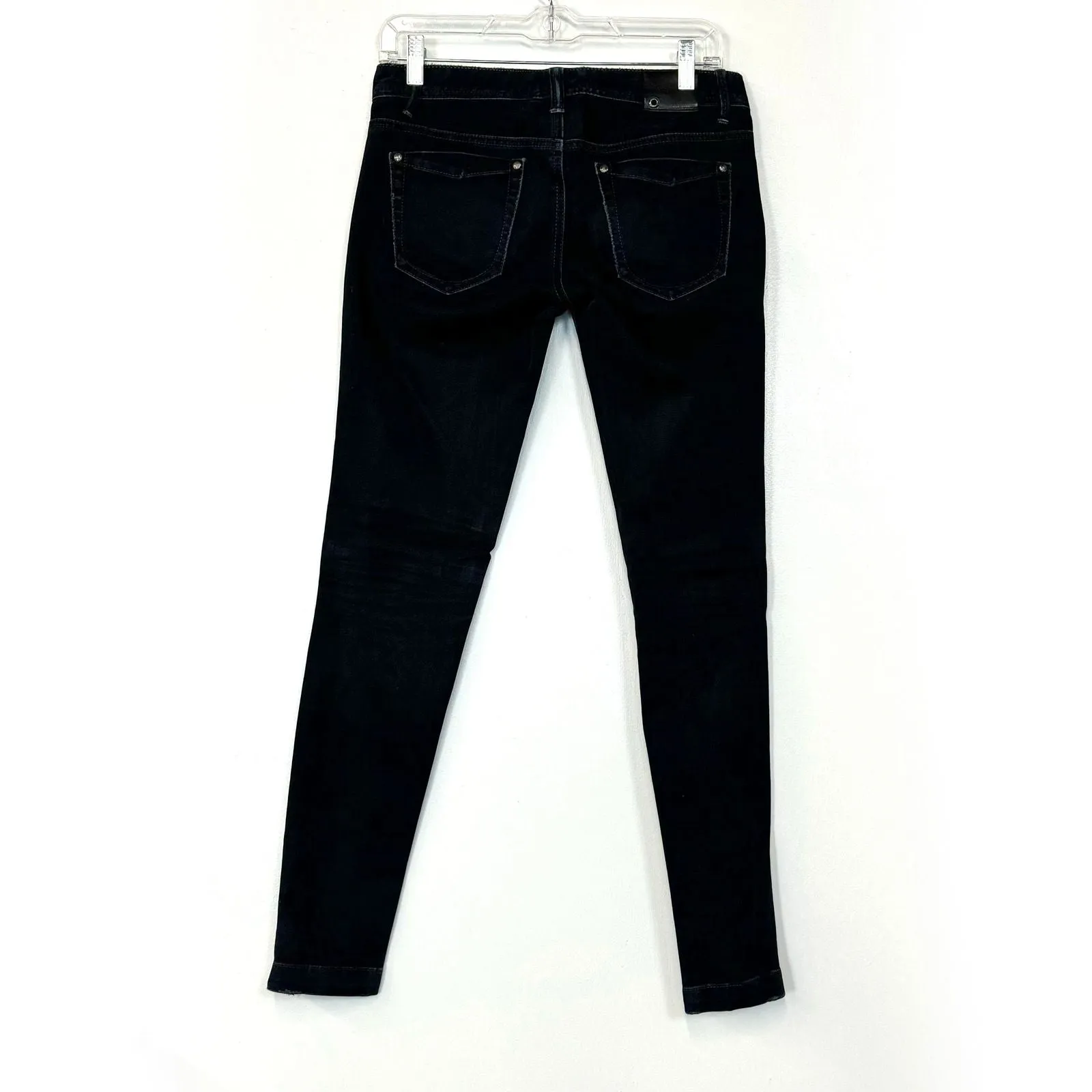 Armani Exchange | Womens Skinny Denim Jeans | Color: Black | Size: 2 | Pre-Owned