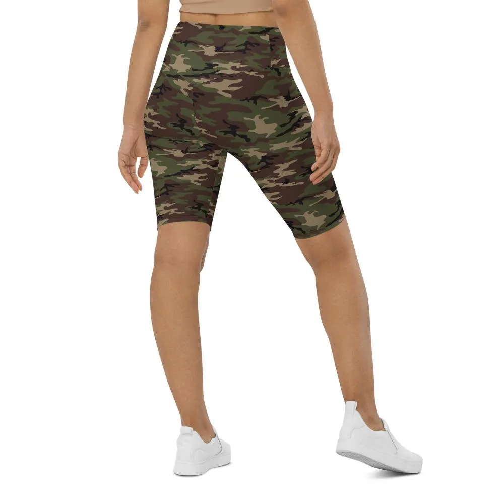 Army Camo Bike Shorts