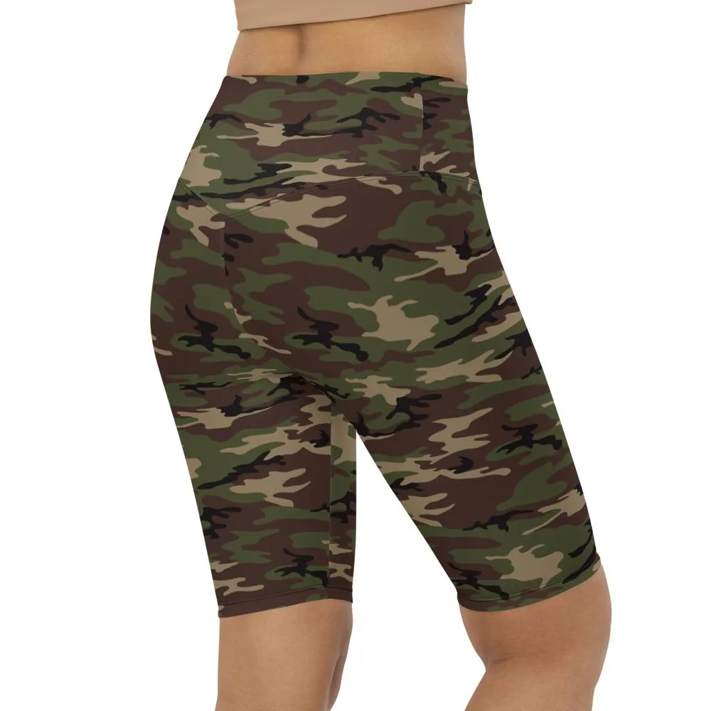 Army Camo Bike Shorts