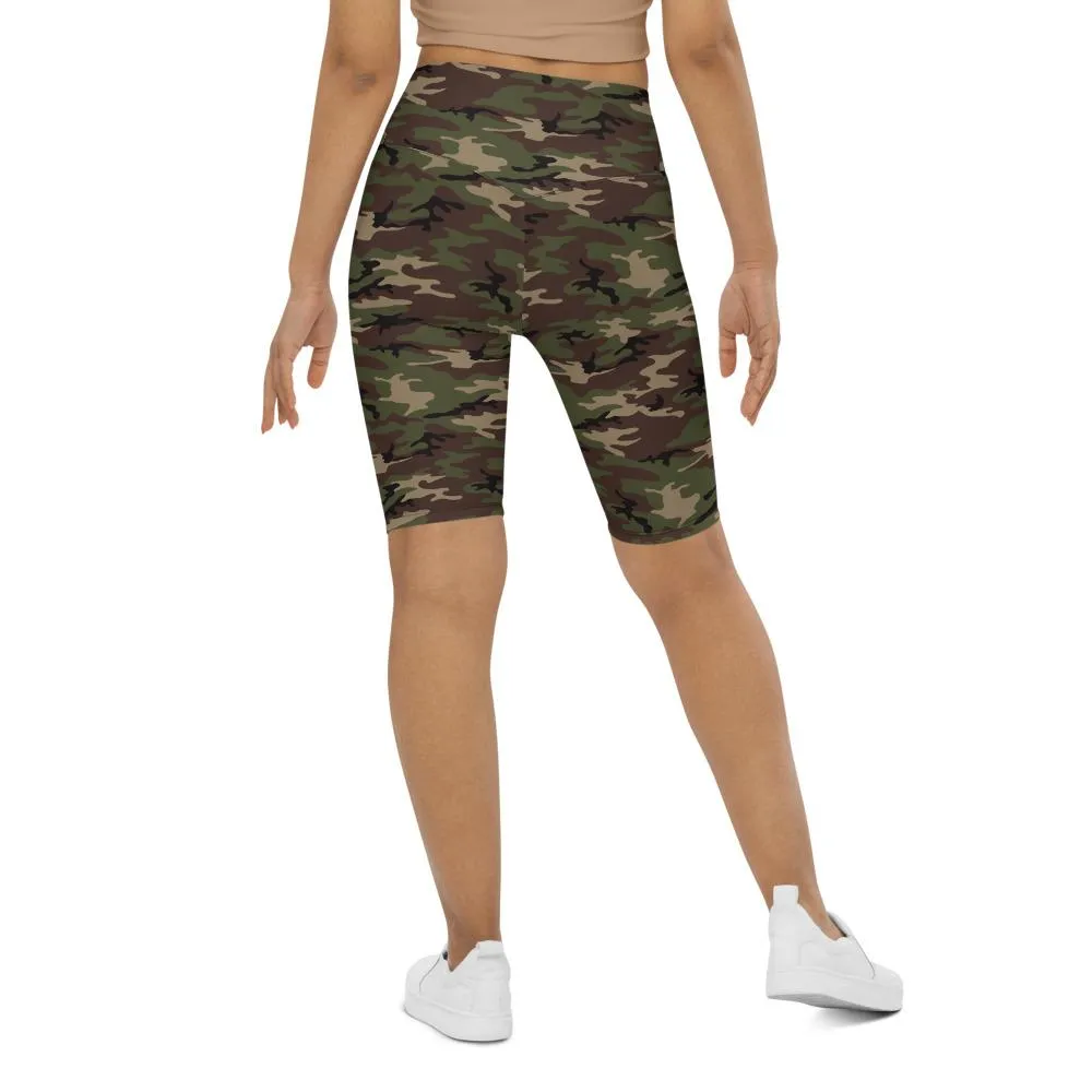 Army Camo Bike Shorts