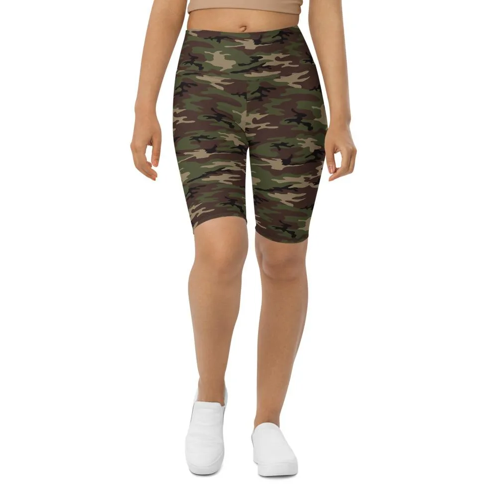 Army Camo Bike Shorts