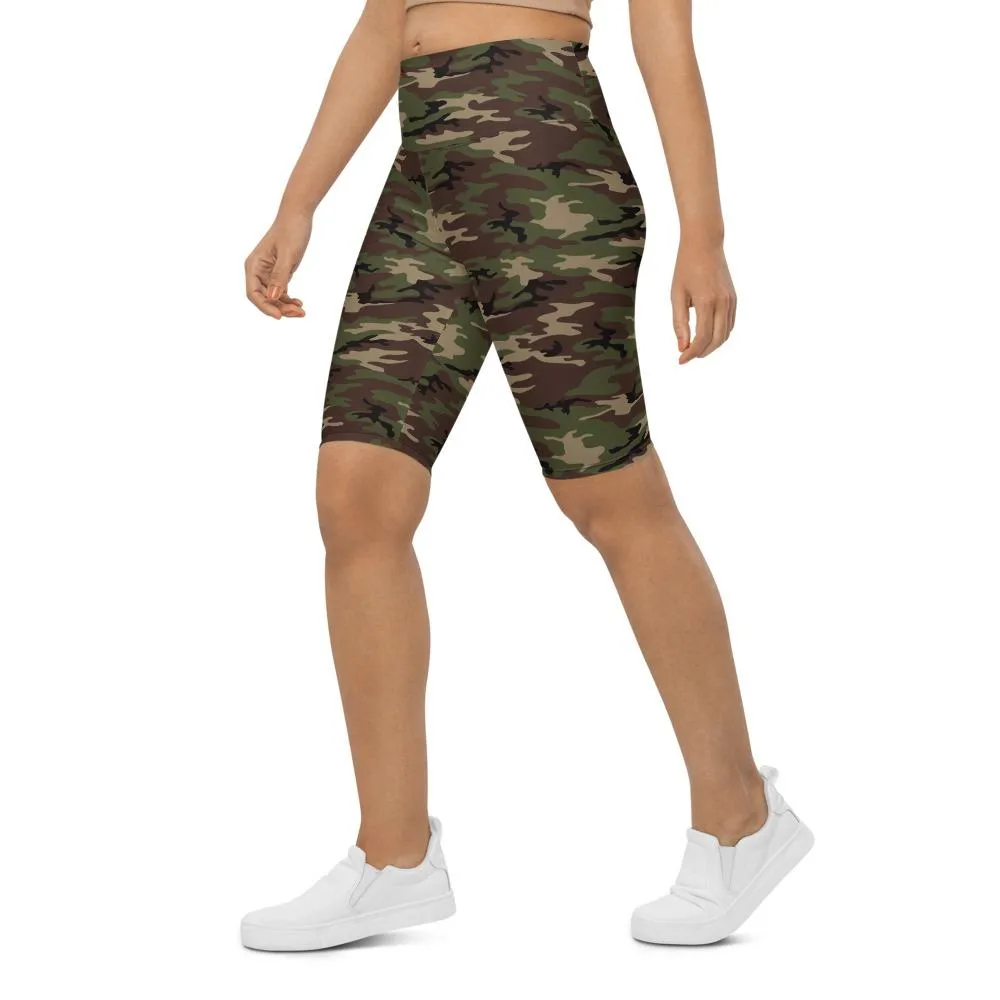 Army Camo Bike Shorts