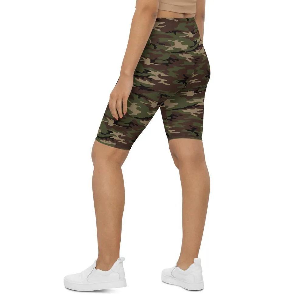 Army Camo Bike Shorts