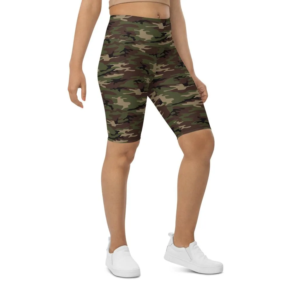 Army Camo Bike Shorts