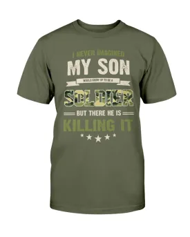 Army Mom Never Imagined T-shirts