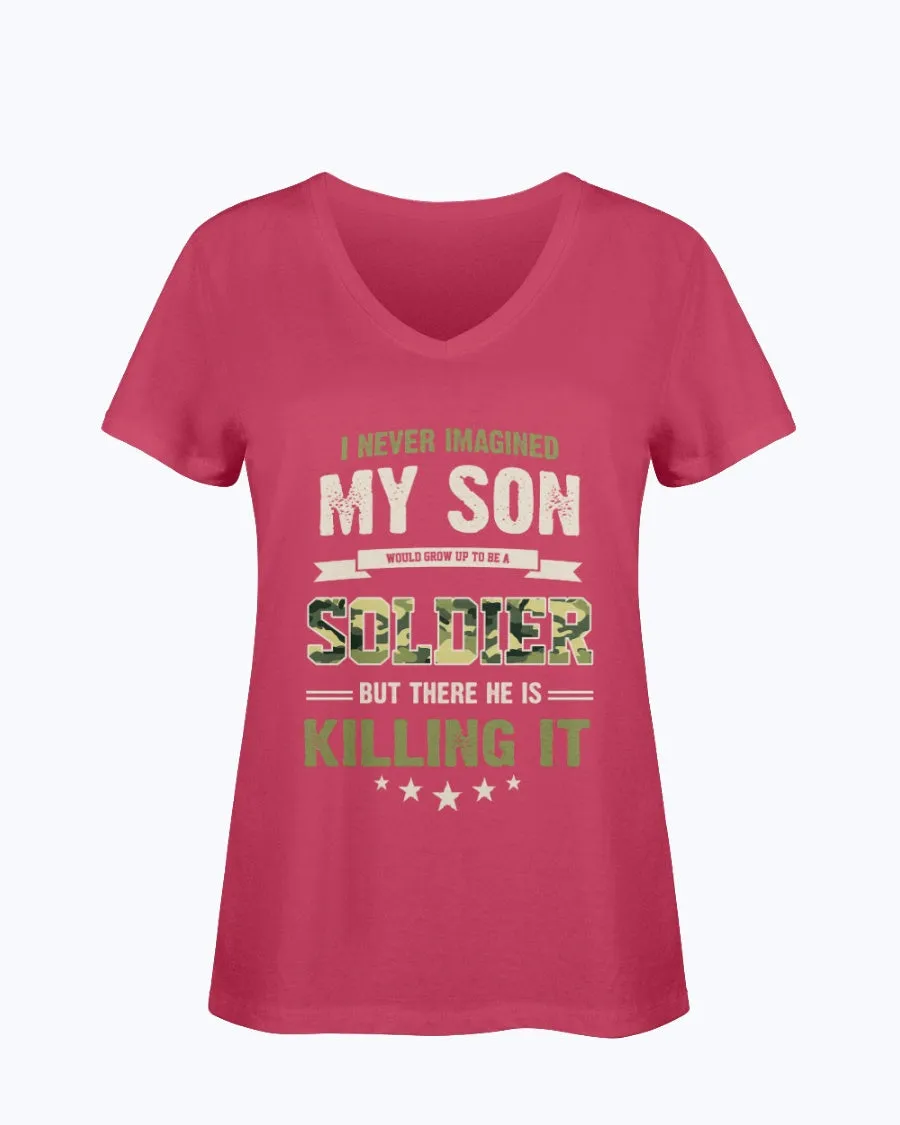 Army Mom Never Imagined T-shirts