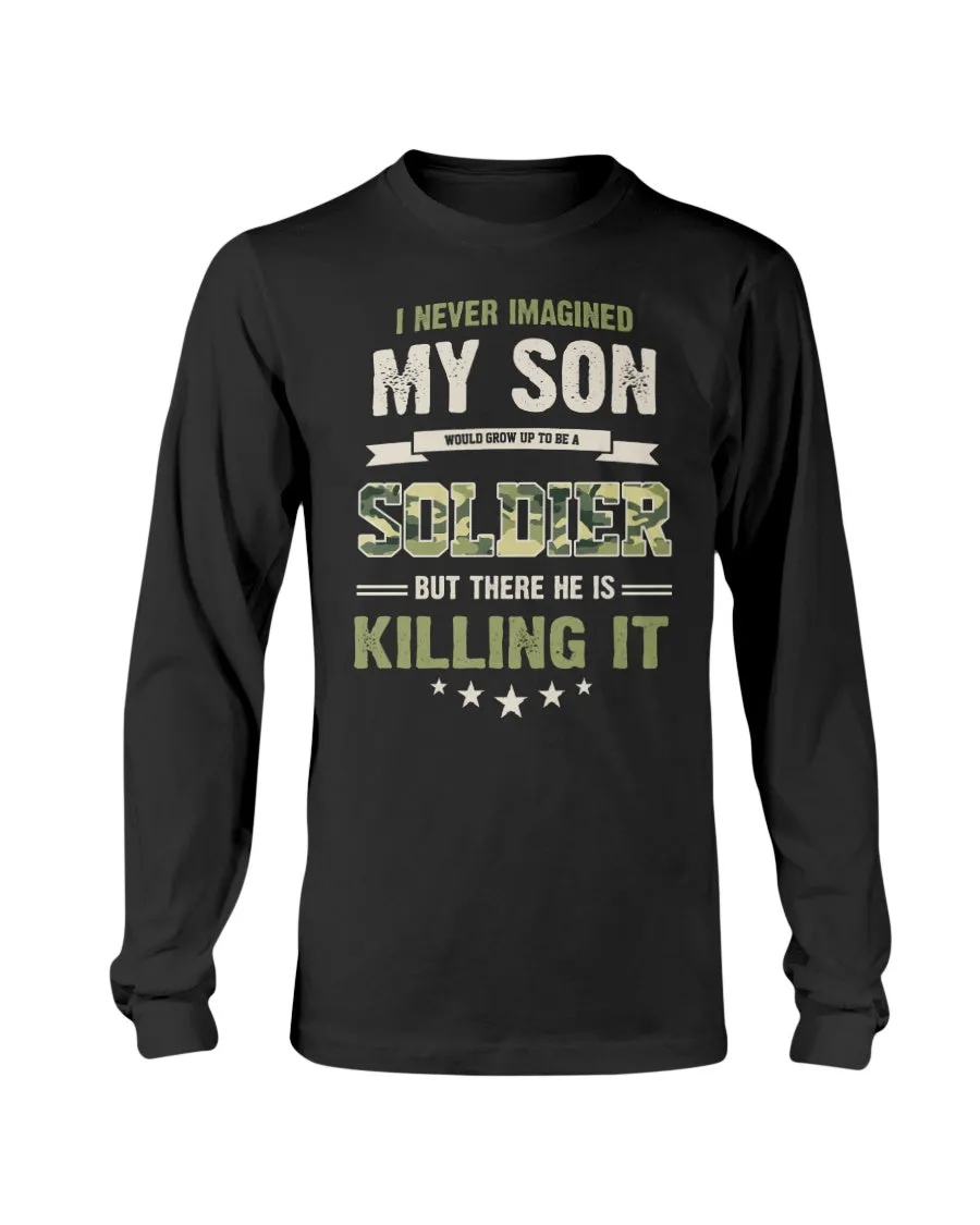 Army Mom Never Imagined T-shirts