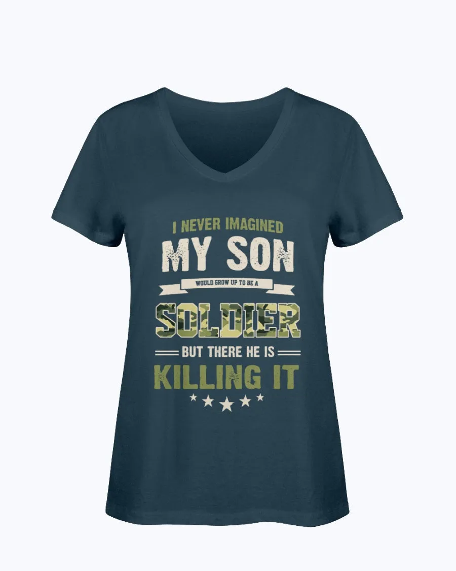 Army Mom Never Imagined T-shirts