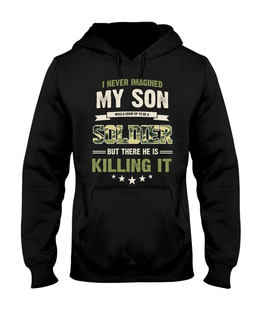 Army Mom Never Imagined T-shirts