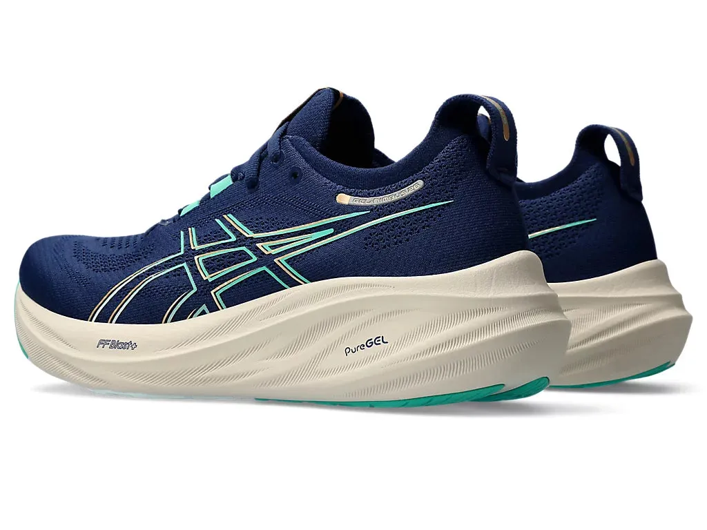 Asics Gel-Nimbus 26 Women's - Blue Expanse/Aurora Green