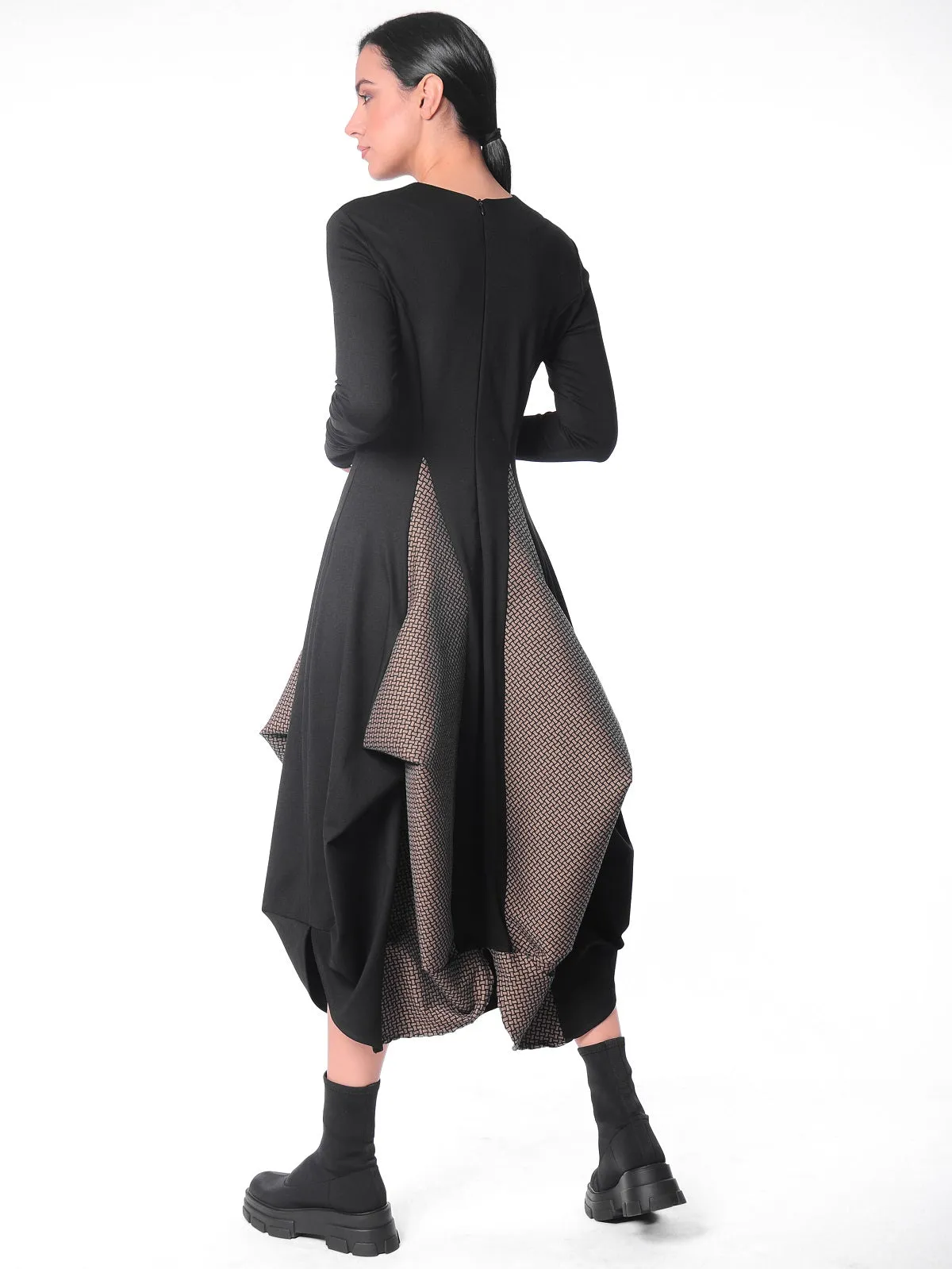 Asymmetric Hem Dress