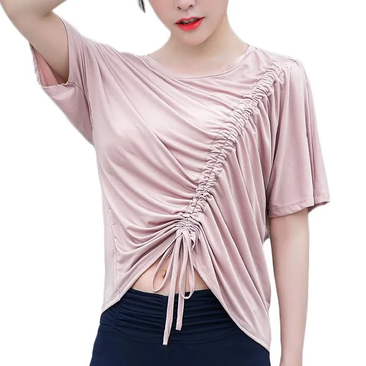 Asymmetrically Laced Loose Shirt