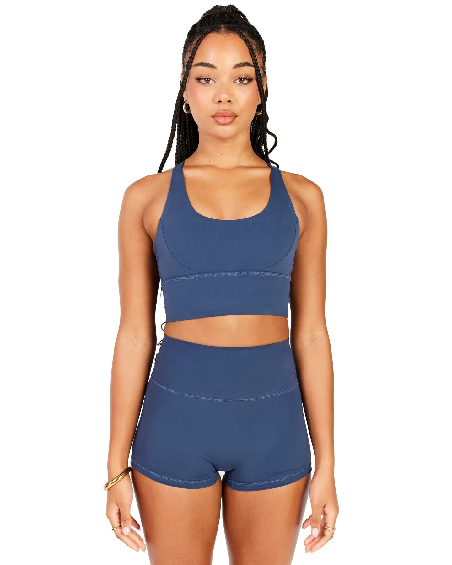 Aura SF Micro Shorts - Soft Navy