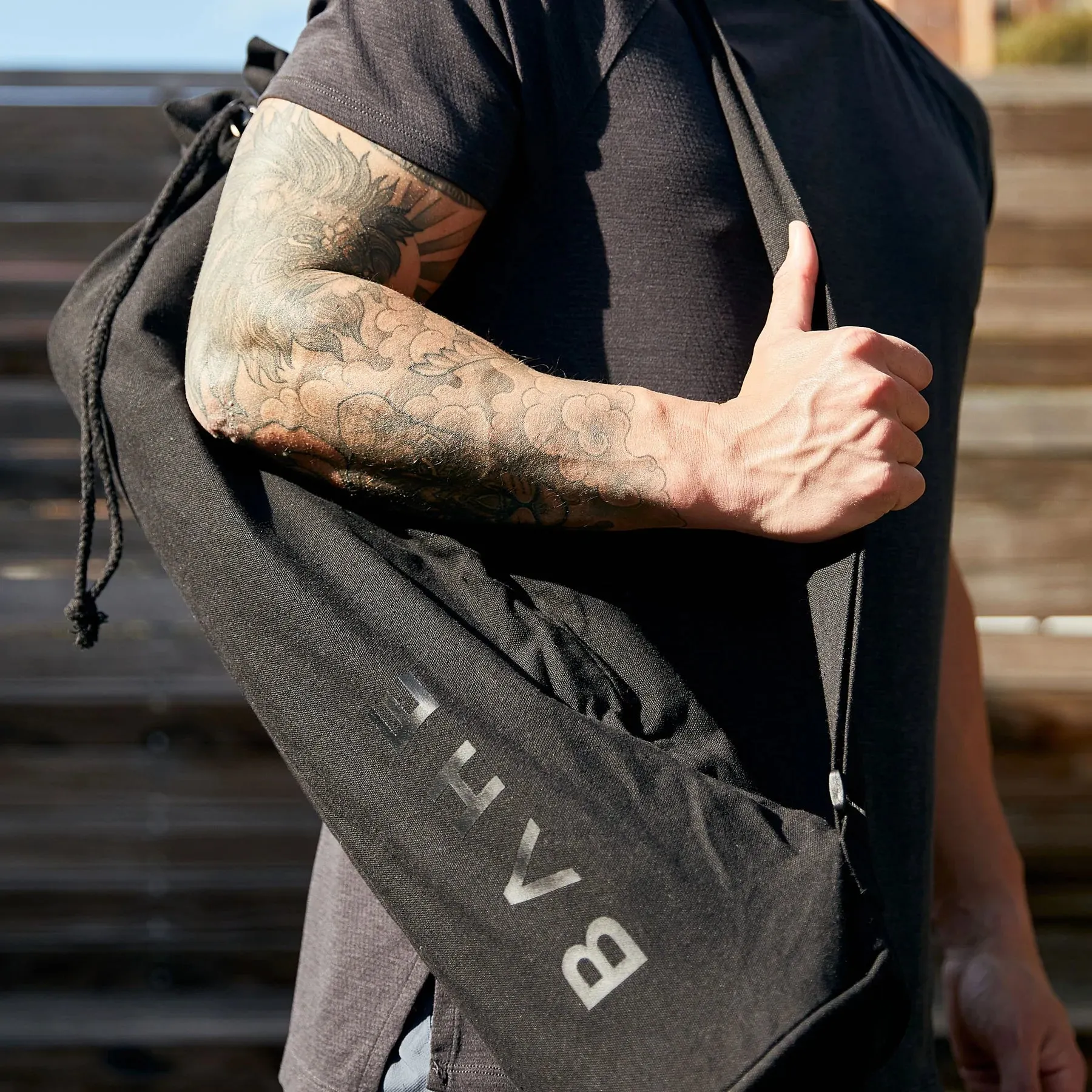 BAHE Essential Yoga Mat Bag - Anthracite