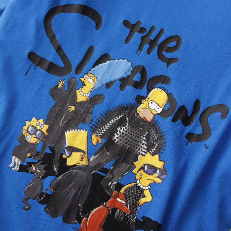 Balenciaga × Simpson Blue Shirts Apparel Collection