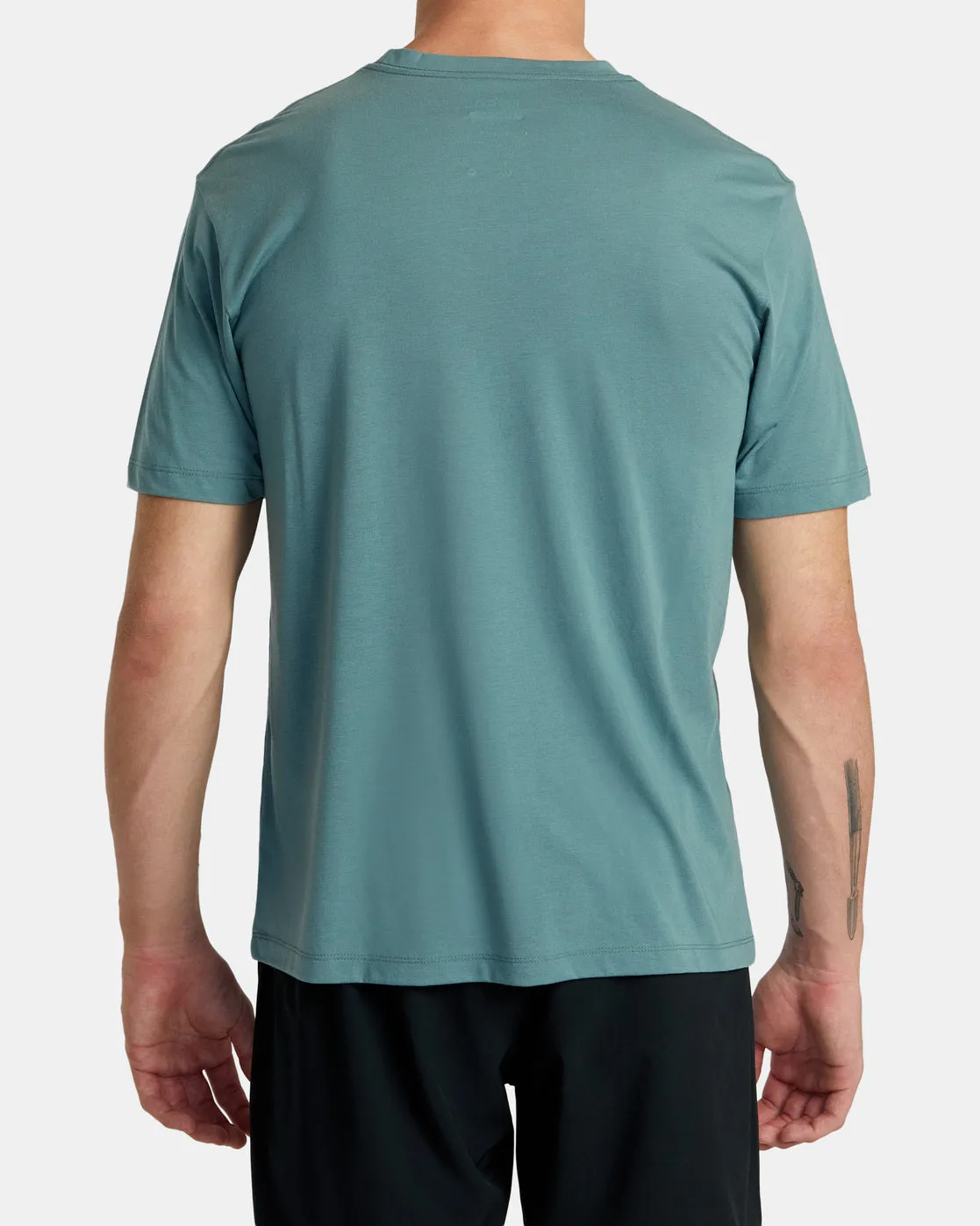 Big Section Short Sleeve T-Shirt - Pine Grey