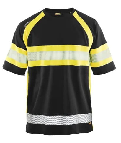 Blaklader Hi-Visibility Moisture-Wicking T-Shirt Class 1 - 3337