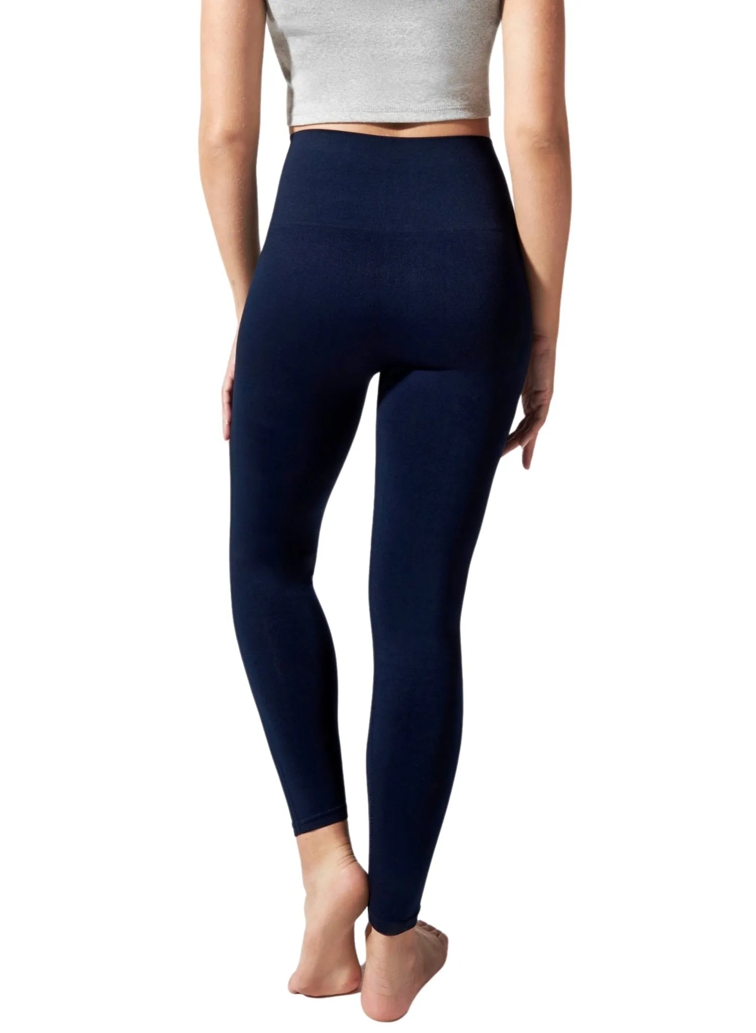 BLANQI Hipster Postpartum Support Leggings - Navy