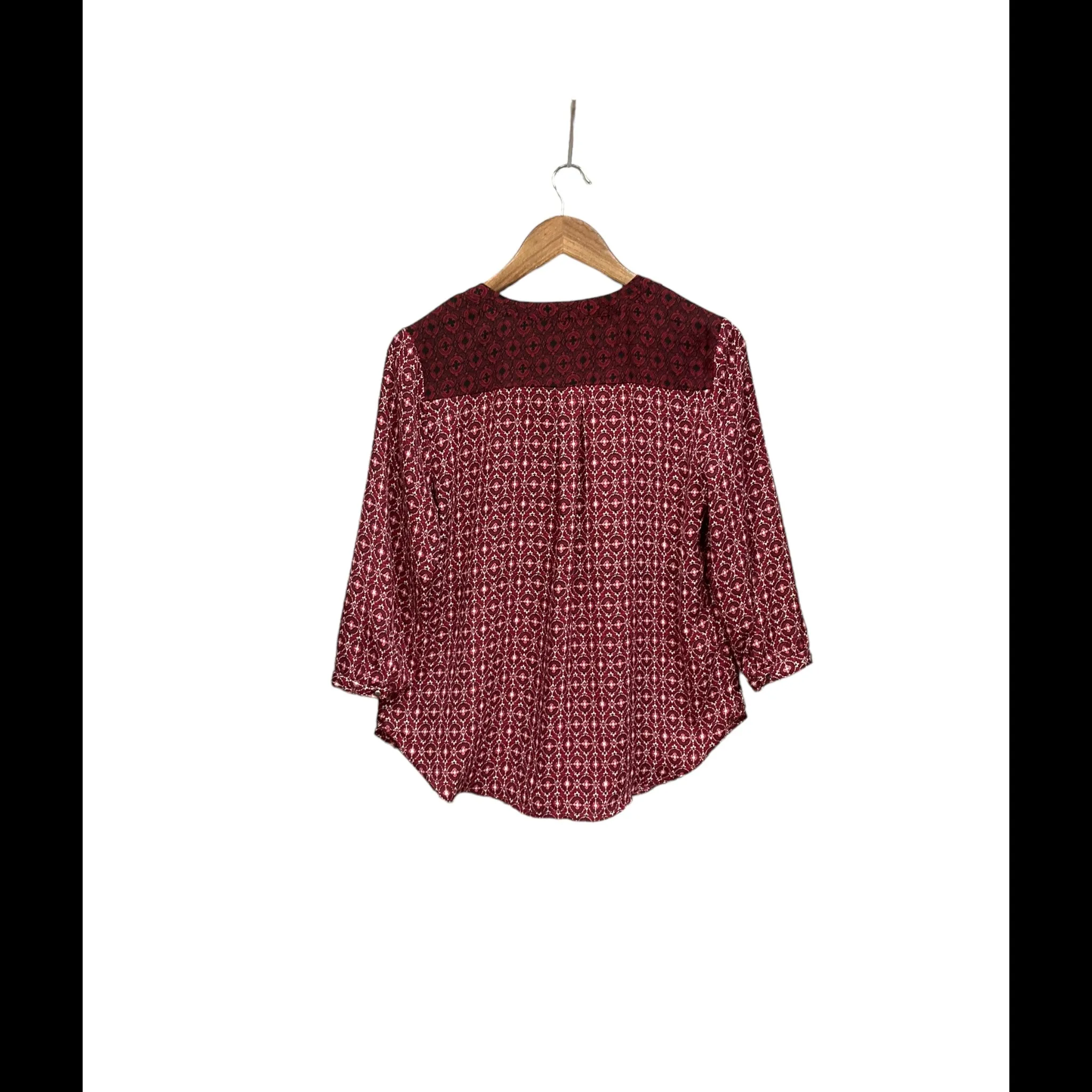 Blouse 3/4 Sleeve By Sami & Jo  Size: S