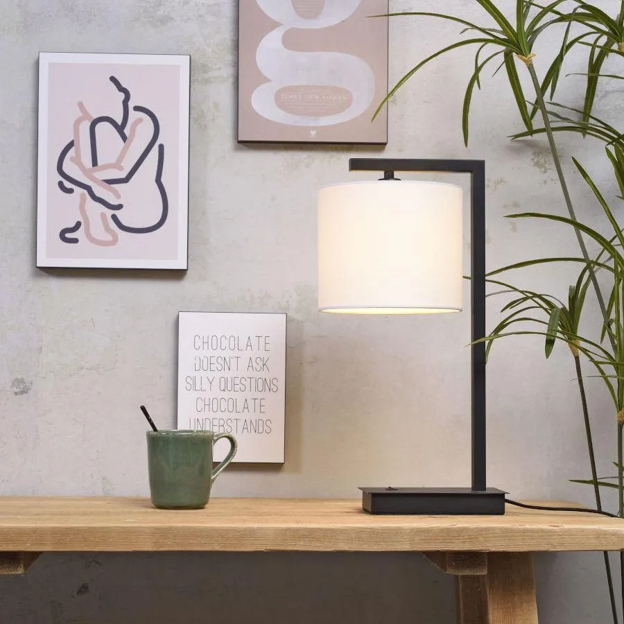 Boston Table Lamp - White - Its About RoMi