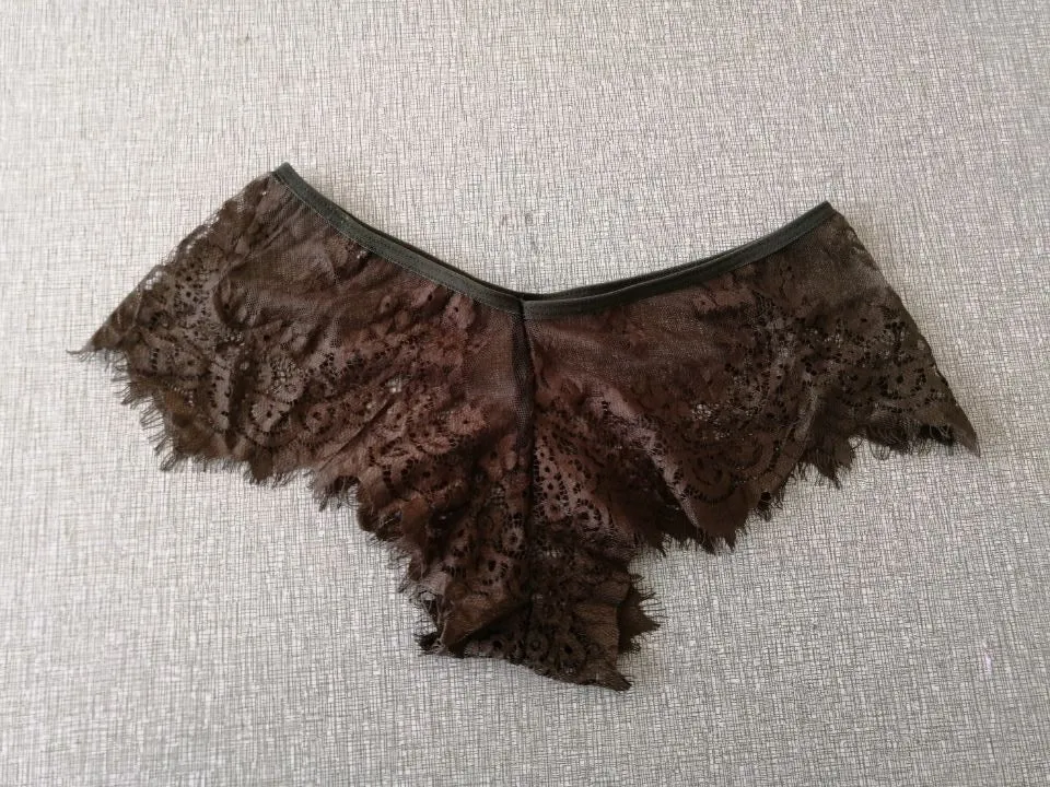 Boy Shorts Lacy Semi-See Through Women's Underwear