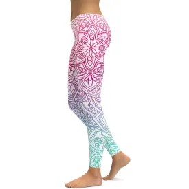 Bright Mandala Leggings