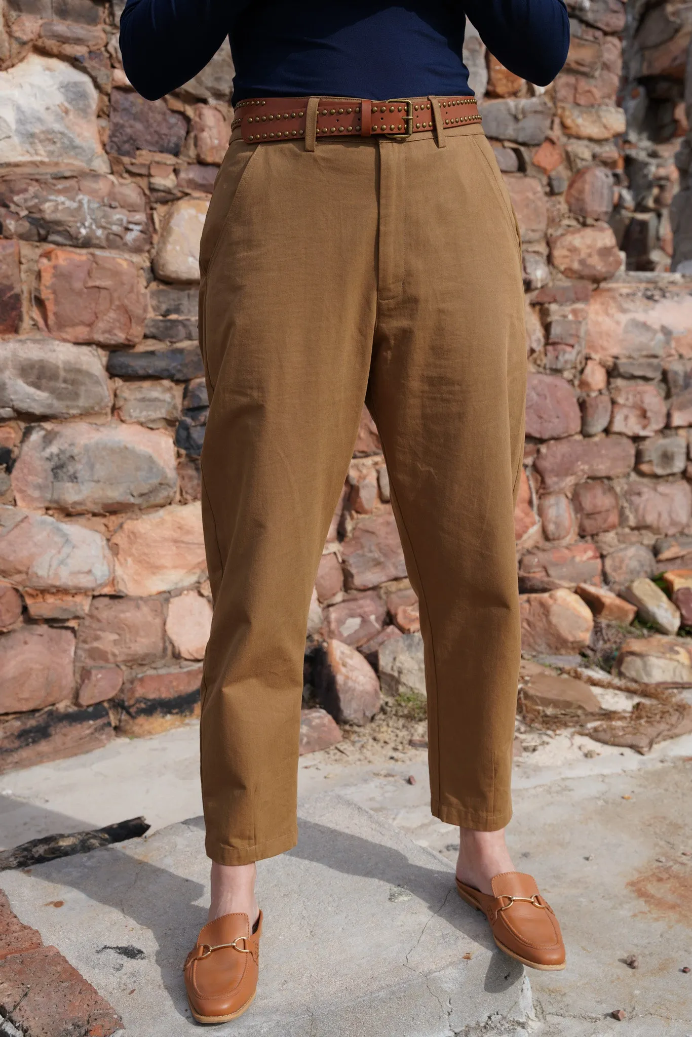 Caramel Oversize Pants