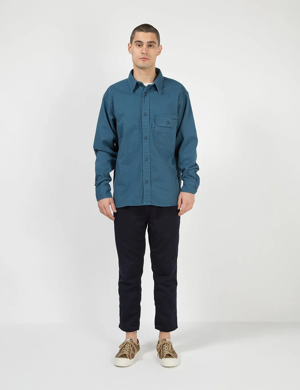 Carhartt-WIP Reno Shirt - Prussian Blue